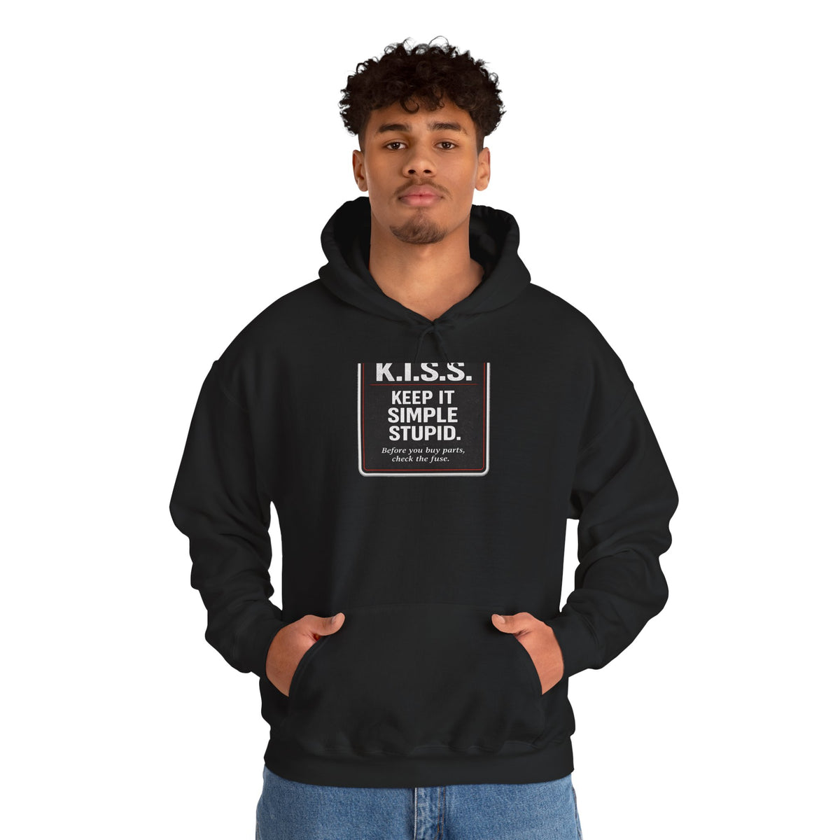 K.I.S.S. — Keep It Simple, Stupid Mechanic — Pullover Hoodie