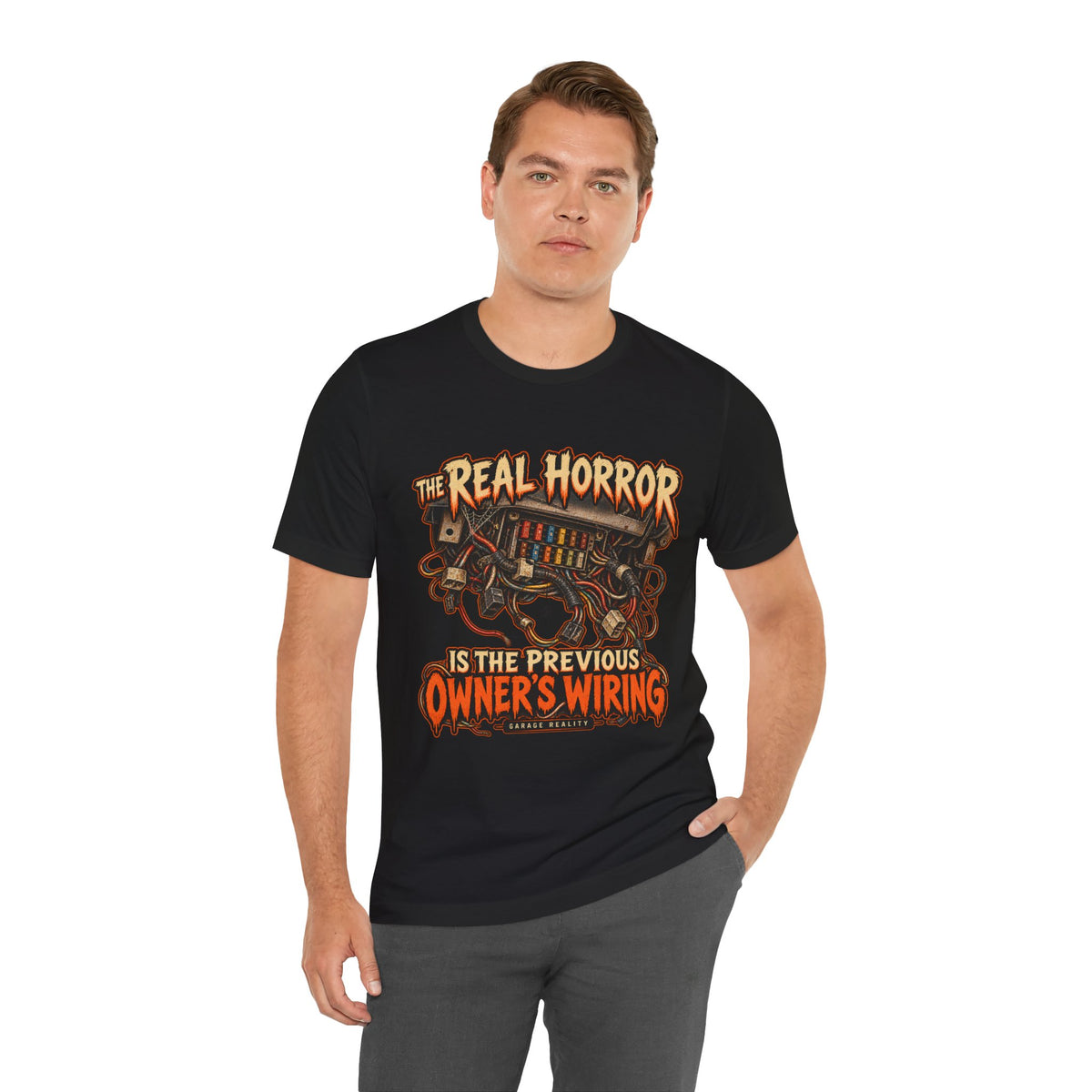 Previous Owner’s Wiring — Garage Reality Halloween Tee