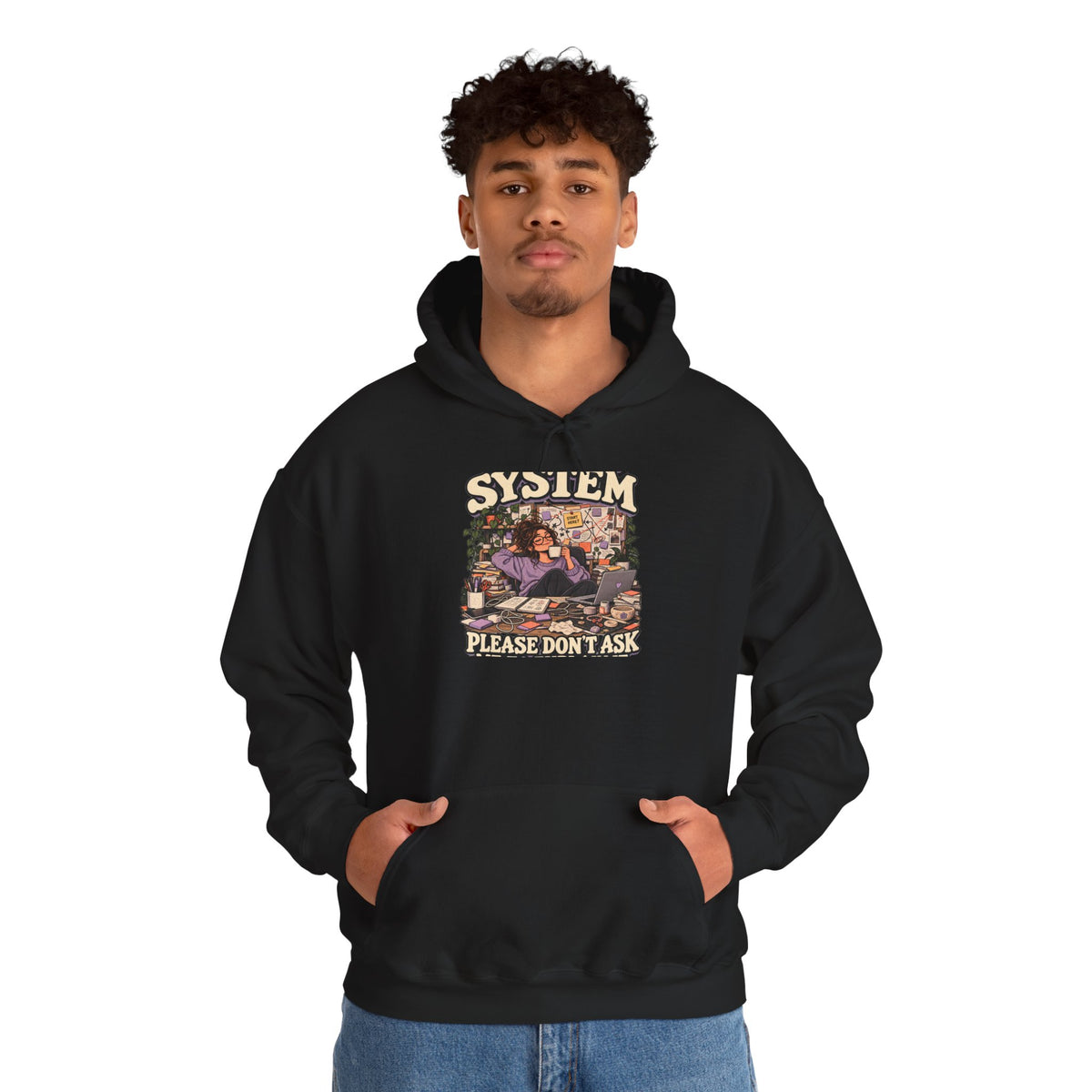 I have a System — Controlled Chaos Halloween — Pullover Hoodie