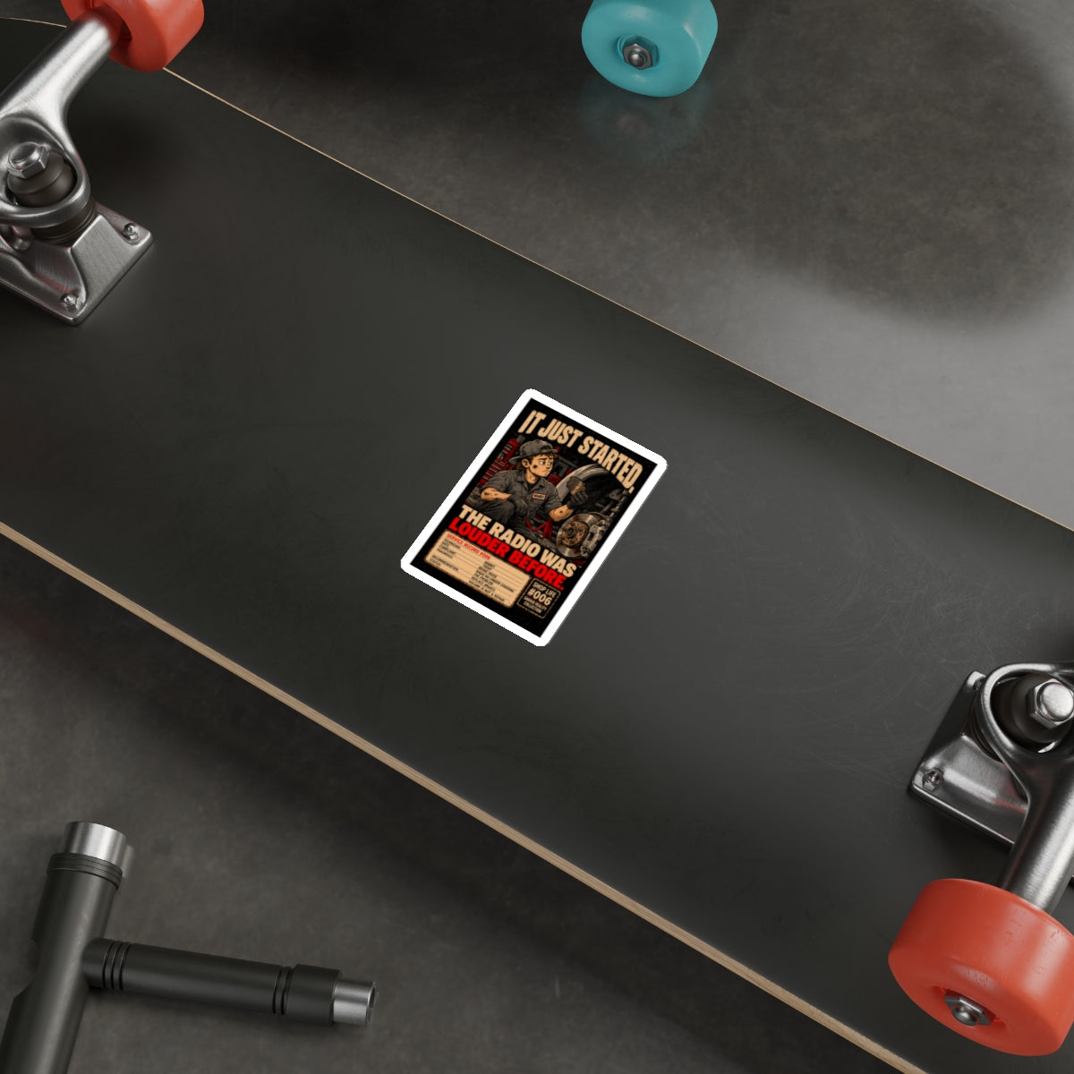 Garage Reality Collection: Shop Life Series #006 Sticker