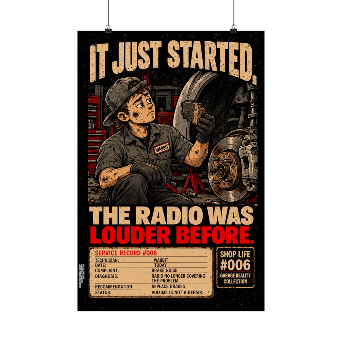 Garage Reality Collection: Shop Life Series #006 Poster