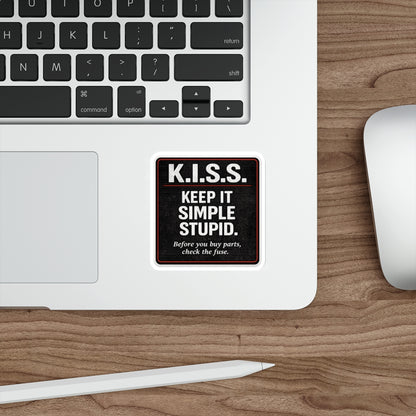 K.I.S.S. Sticker