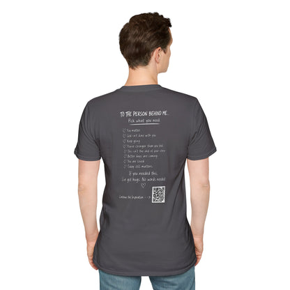 For Someone Today — Hugs Welcome Inspirational Tee