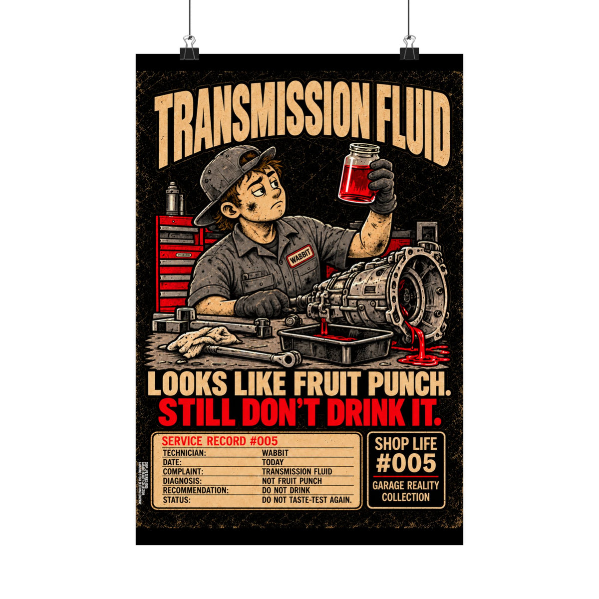 Garage Reality Collection: Shop Life Series #005 Poster