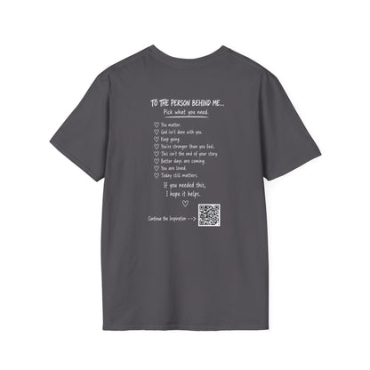 For Someone Today — No Hugs Needed Inspirational Tee