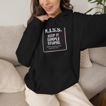 K.I.S.S. — Keep It Simple, Stupid Mechanic — Pullover Hoodie