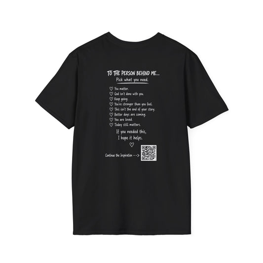 For Someone Today — No Hugs Needed Inspirational Tee