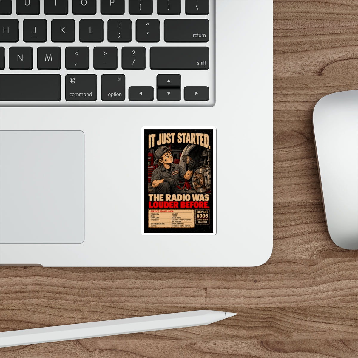 Garage Reality Collection: Shop Life Series #006 Sticker