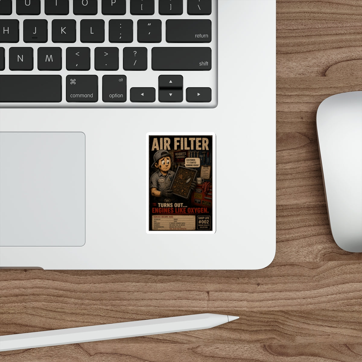 Garage Reality Collection: Shop Life Series #002 Sticker