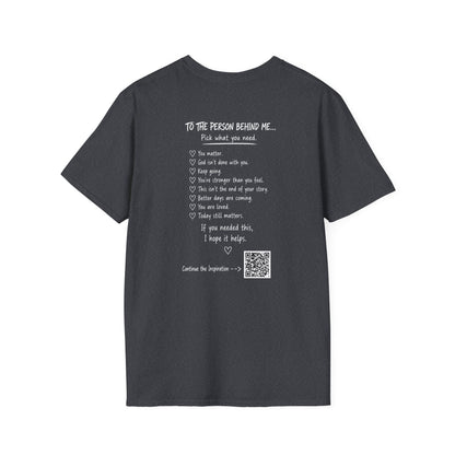 For Someone Today — No Hugs Needed Inspirational Tee