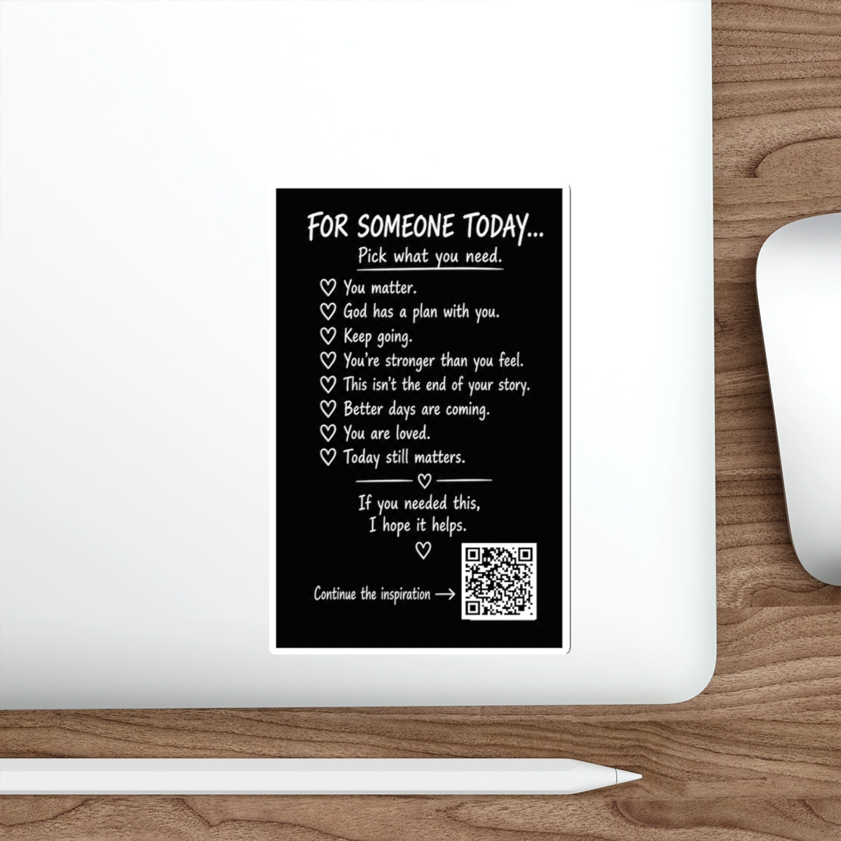 For Someone Today Project Sticker