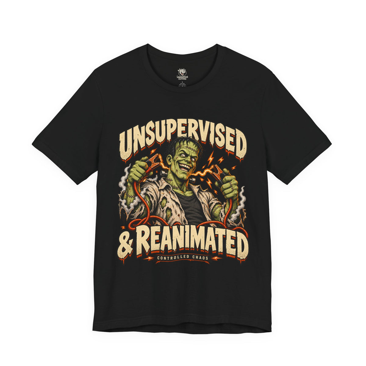 Unsupervised & Reanimated — Controlled Chaos Halloween Tee