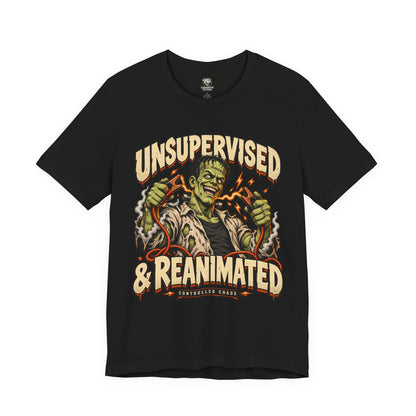 Unsupervised & Reanimated — Controlled Chaos Halloween Tee