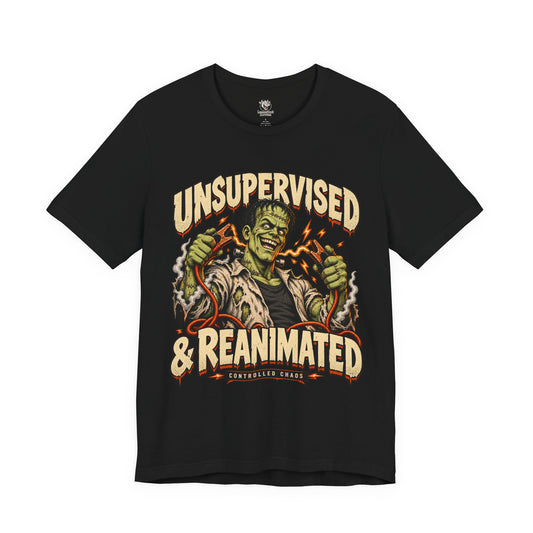 Unsupervised & Reanimated — Controlled Chaos Halloween Tee