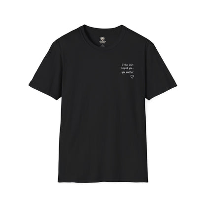 For Someone Today — No Hugs Needed Inspirational Tee