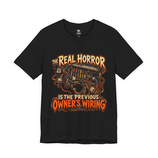 Previous Owner’s Wiring — Garage Reality Halloween Tee