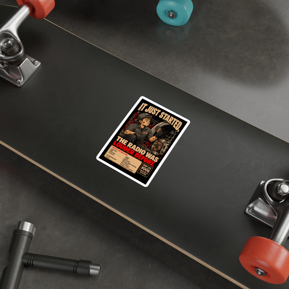 Garage Reality Collection: Shop Life Series #006 Sticker